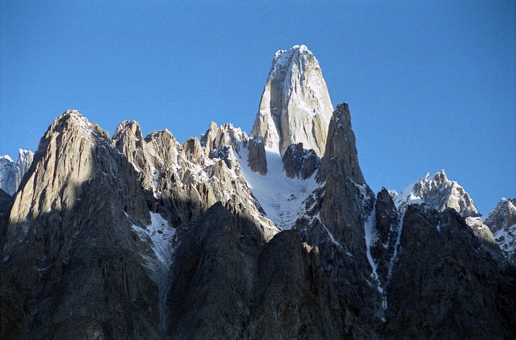12 Uli Biaho Tower Uli Biaho Tower in the Baltoro region of Pakistan.