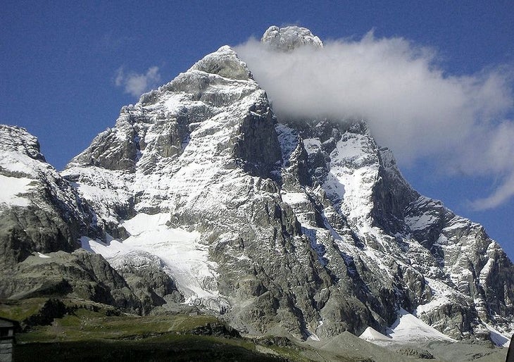 800px-Matterhorn_from_Cervinia The Matterhorn, viewed from near Cervinia. Jornet ascended the left skyline.