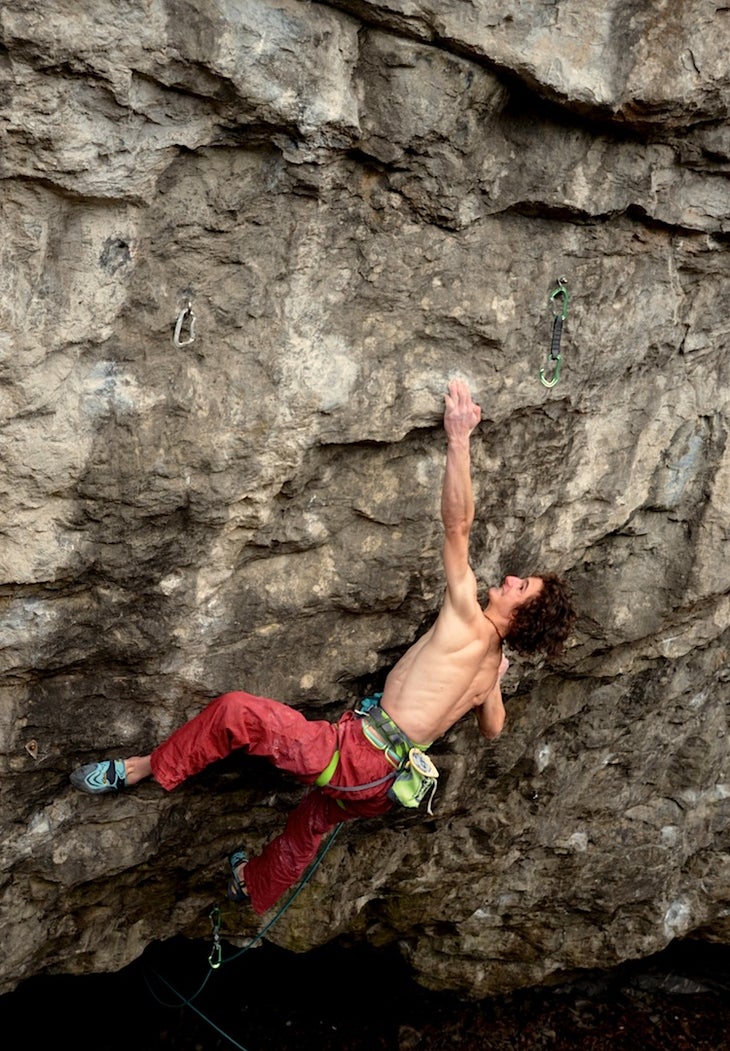 DSC_8513 Adam Ondra on Vasil Vasil (5.15c) in the Czech Republic. Photo courtesy of Adam Ondra.