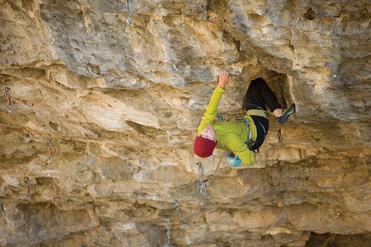 Luke Kretschmar, Ninja Please 5.13c, Vi Luke Kretschmar, Ninja Please 5.13c, Vi