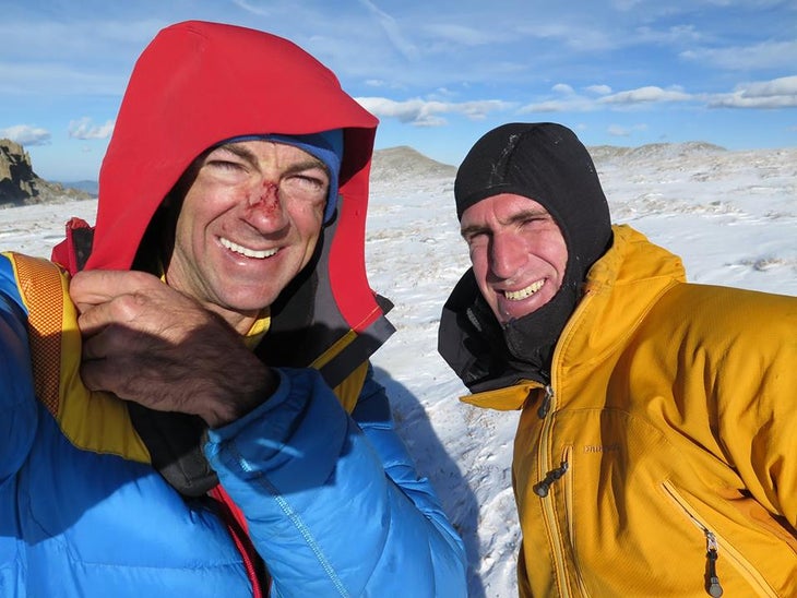 Mayo and Collett Will Mayo (left) and Ben Collett on top. Photo courtesy of Will Mayo.
