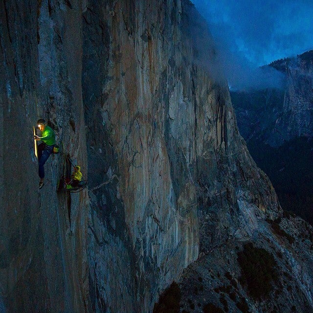 1383883_775662135804565_427091093643638 Tommy Caldwell on the 14th pitch (5.14d) of the Dawn Wall. Photo by Jeff Johnson.