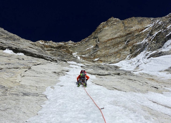 download (13) Alan Rousseau heading up the mile-high west face of Tengi Ragi Tau in Nepal. Photo by Tino Villanueva.