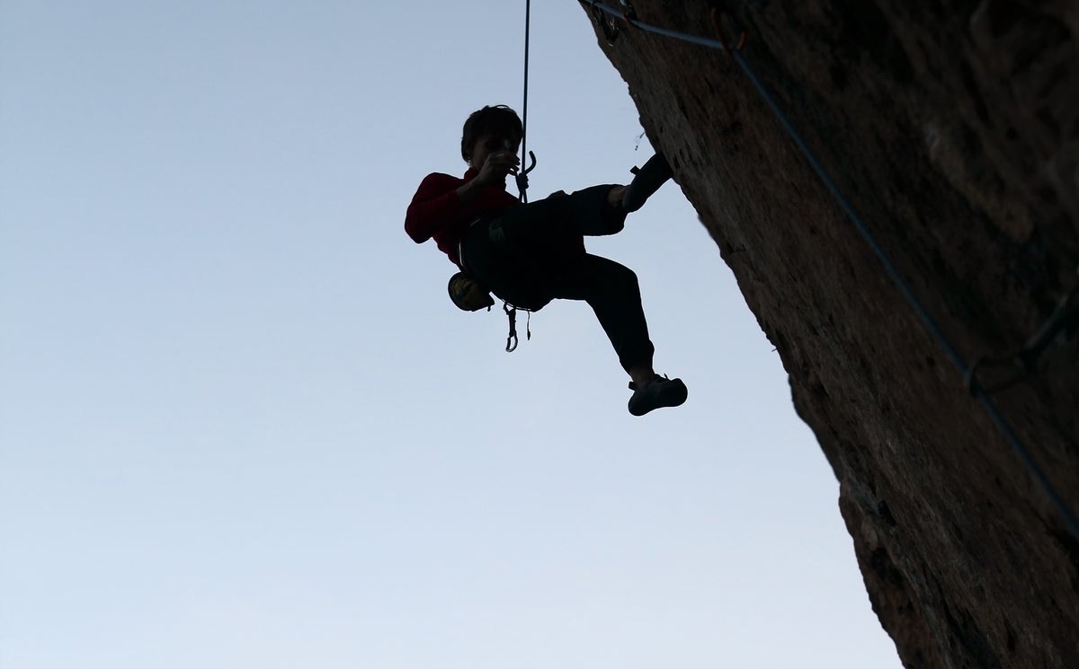 Climber Puts Both Of Them In Danger Climbing