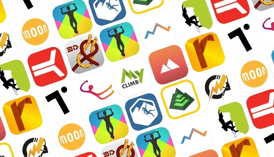 best cilmbing apps, including Mountain Project, KAYA, Gunks Apps, 27 crags, rakkup, Topo Guru, Gaia GPS, CalTopo, Climbing Weather, Grade Converter, Knots 3D, Moonboard app, Tension Board app, Kilter board app, Spray Wall apps, Crimpd, Boulder Trainer, Pinnacle Climb Log, Boulder Dating app, Vertical-Life, TopLogger, and Redpoint