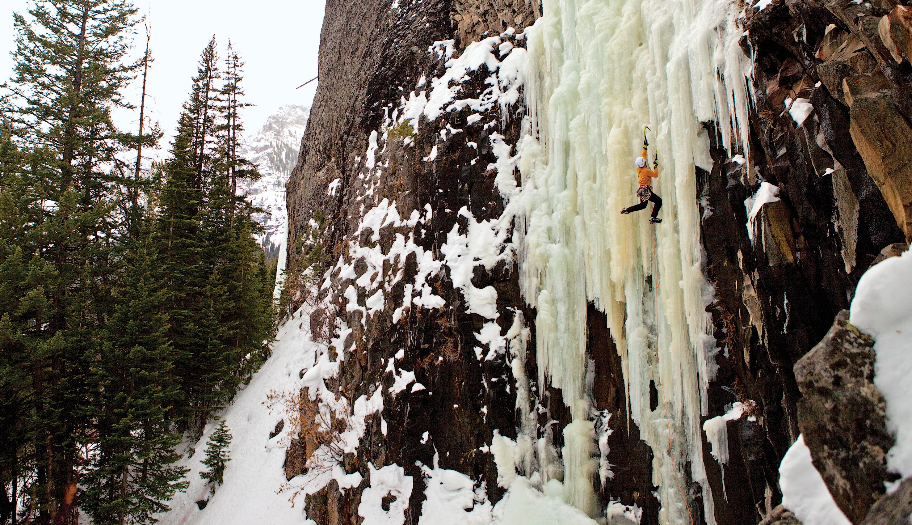 "Bozeman Montana Ice Climbing"