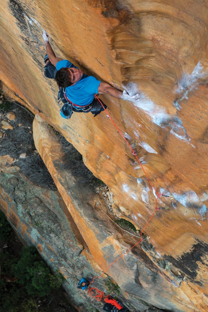 burr120113_202.jpg Ben Ruek Climbing Comfort Zone Australia Grampians