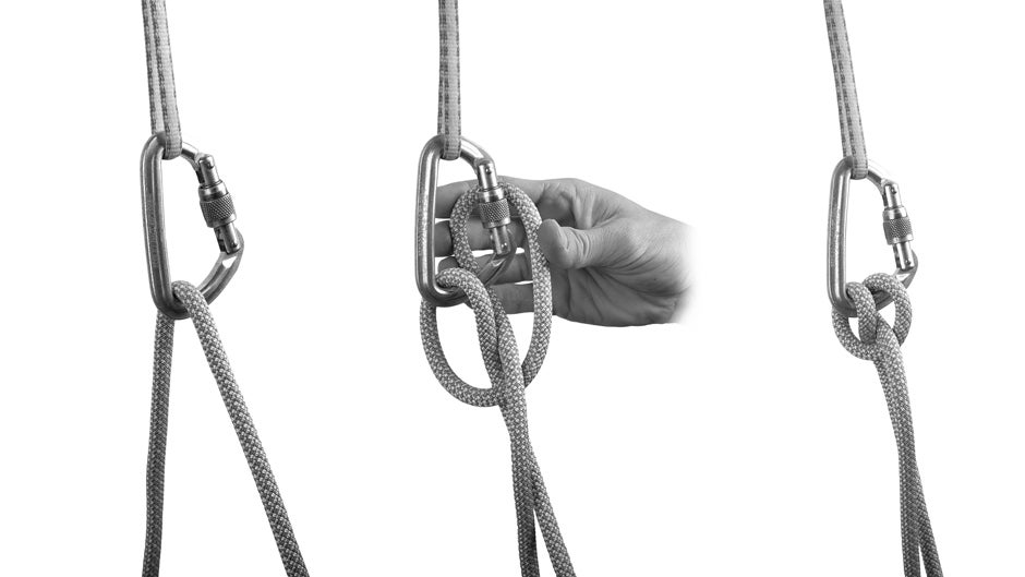 Learn This One Handed Munter and Clove Hitches Climbing