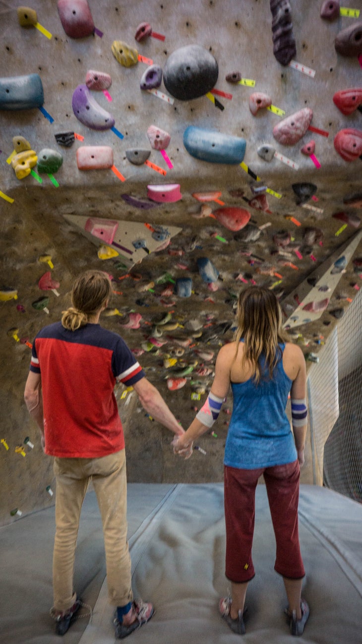peaches preaches.jpg Dating Rock Climbing Gym Couple