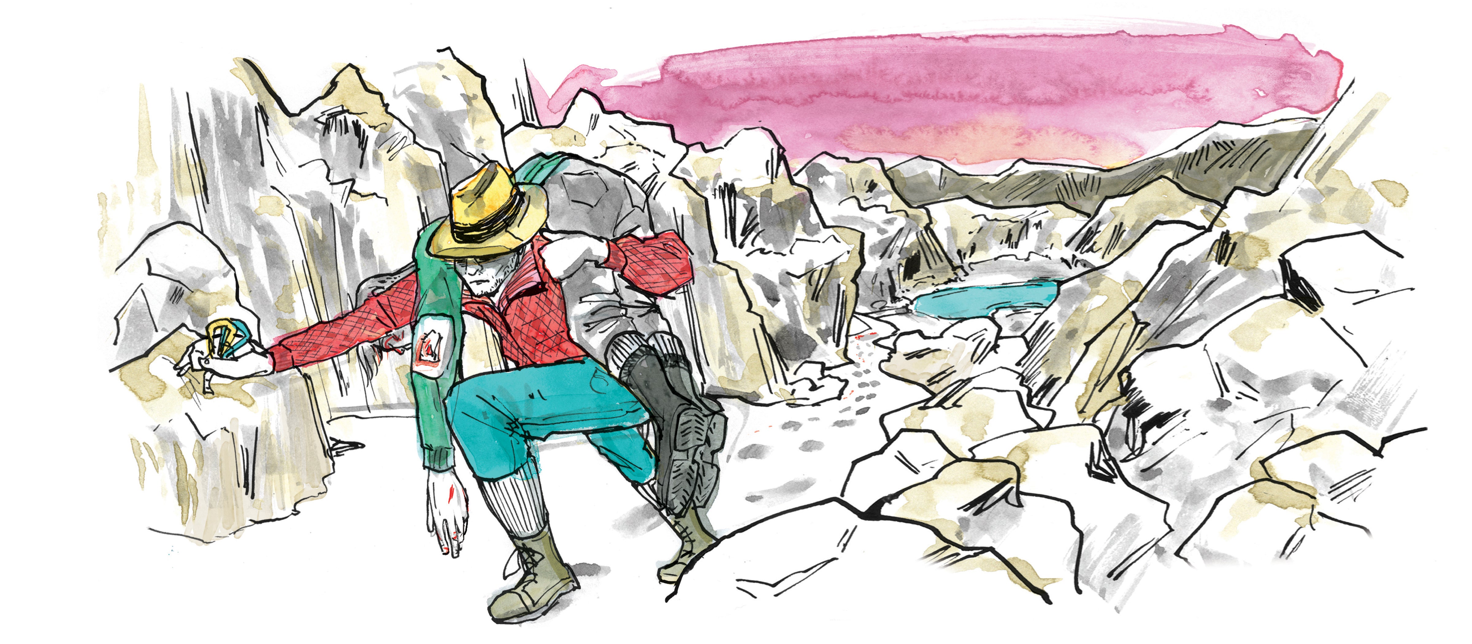 "The Diamond Longs Peak Rock Climbing Rescue"