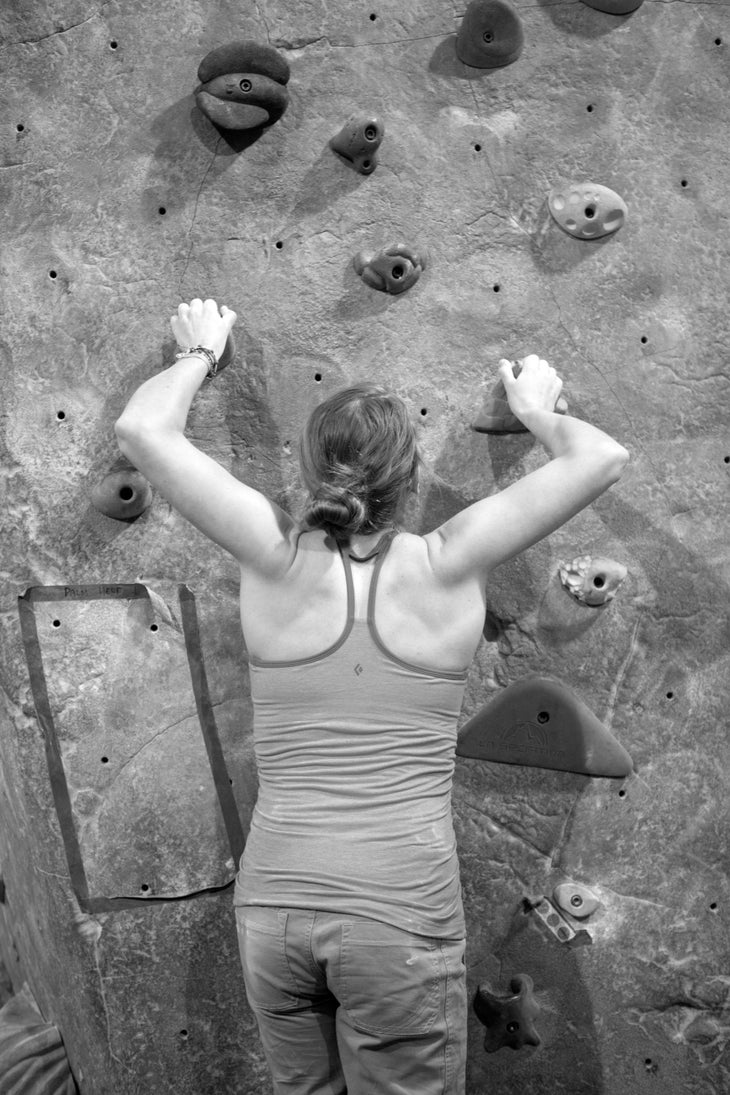 rock climbing