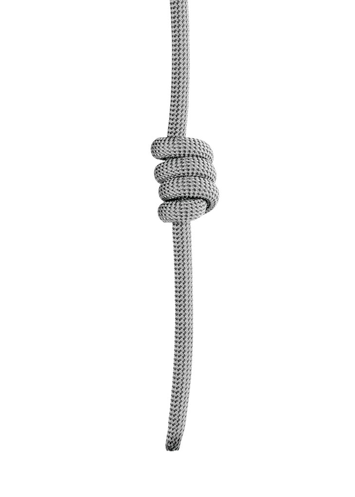 StopperKnot.jpg triple barrel knot rappel rock climbing safety