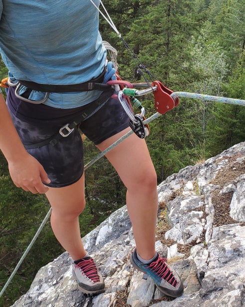How to toprope solo on a multipitch.