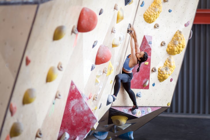 NinaWilliams_bouldering_training None
