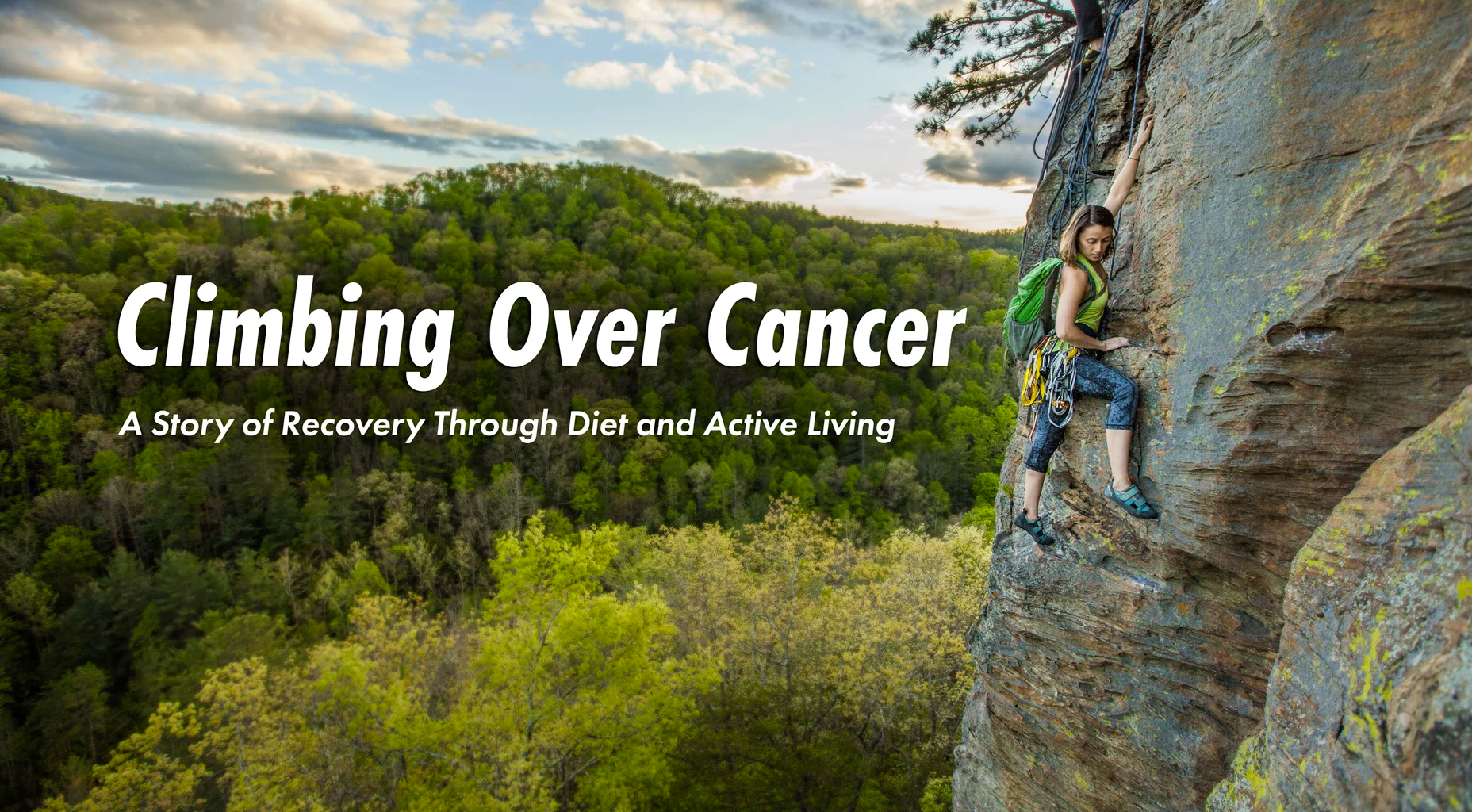"Rock Climbing Over Cancer Stacy Hodges"