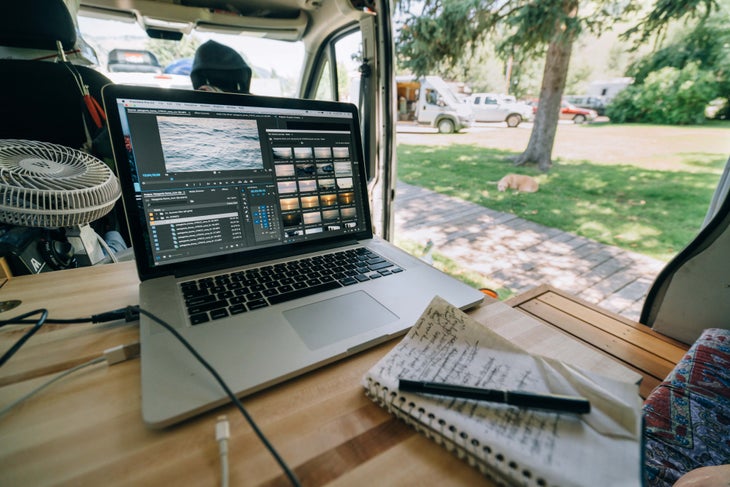 ellison-20170721-09389 Van Life Laptop Work Remote Rock Climbing