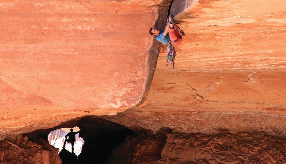 "Tom Randall Millennium Arch 5.14 Crack Climbing"
