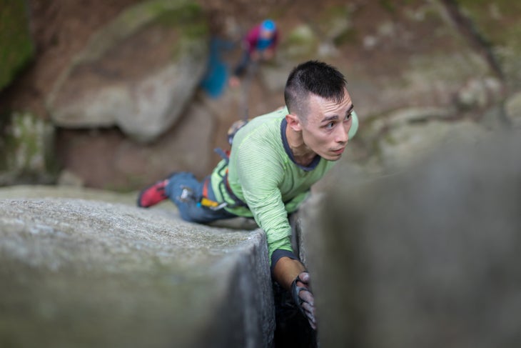 Tim Banfield_Kyle Wall on Hypertension 5.11a None