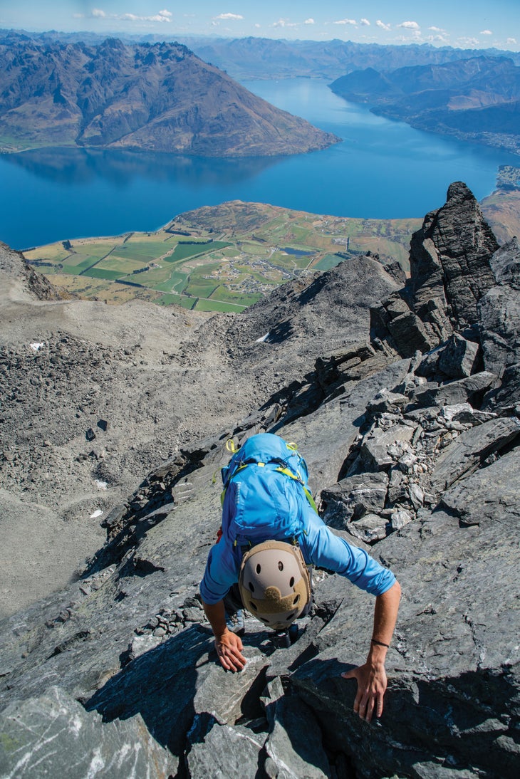 Harrell_gn-web Alpine Rock Climbing Photos Mountaineering Snow Remarkables Traverse