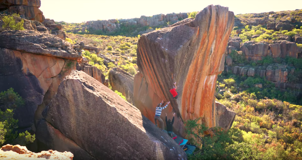 Watch Nalle Hukkataival Climb The Finnish Line (V16)—Rocklands' Hardest