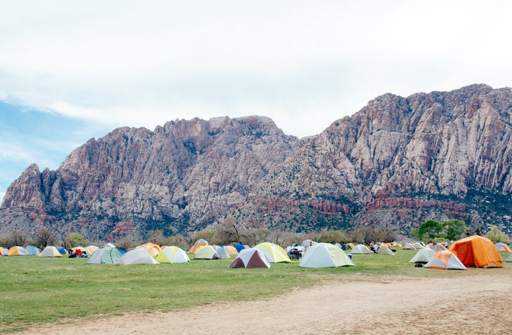 campground Spring Mountain Ranch State Park Camping Nevada Red Rock