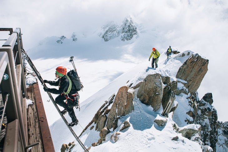 ellison-20160406-2318_gn-web arete des cosmiques Chamonix France Rock Climbing Alpine