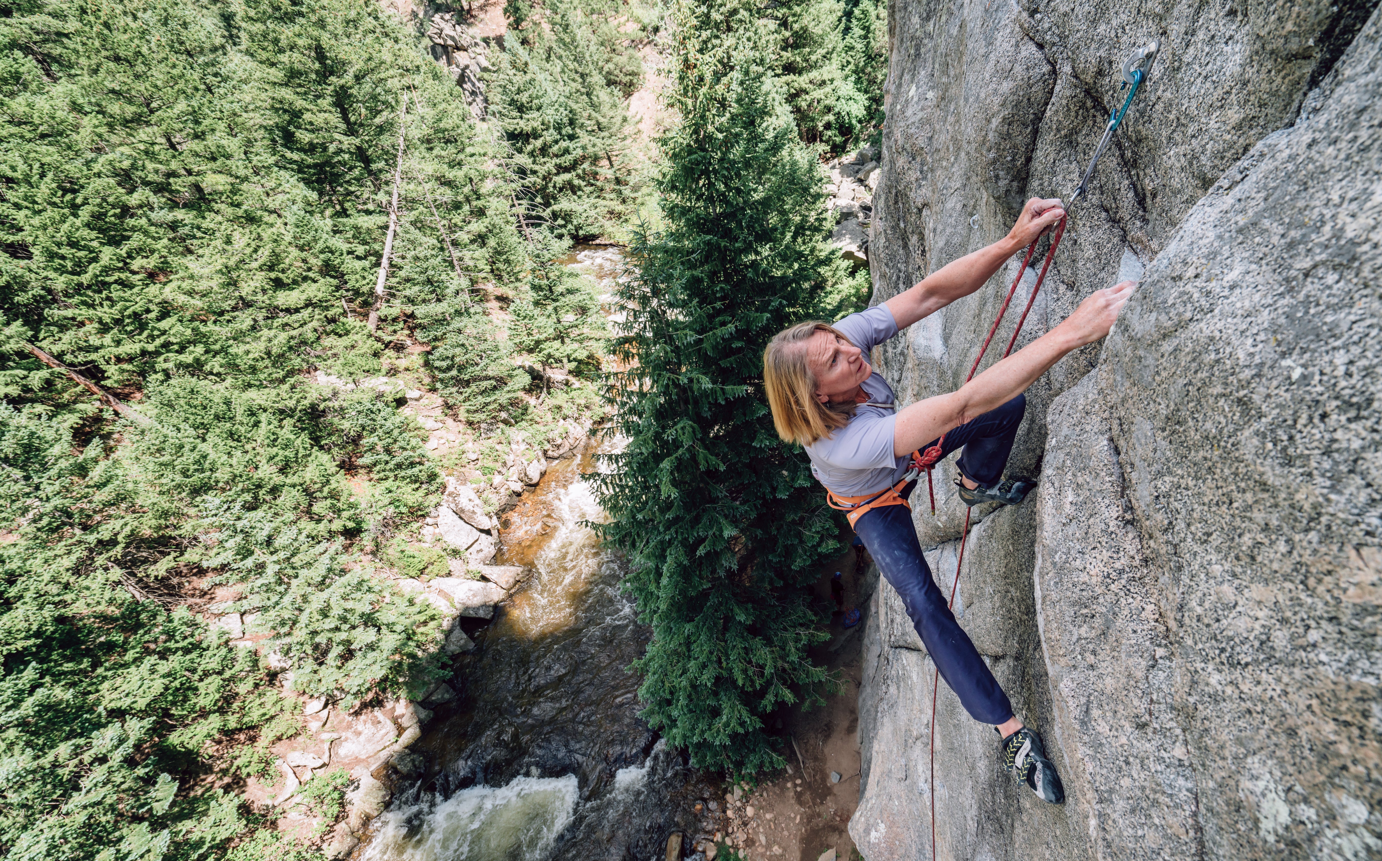 "Jamie Logan Rock Climbing Dream Canyon Boulder"