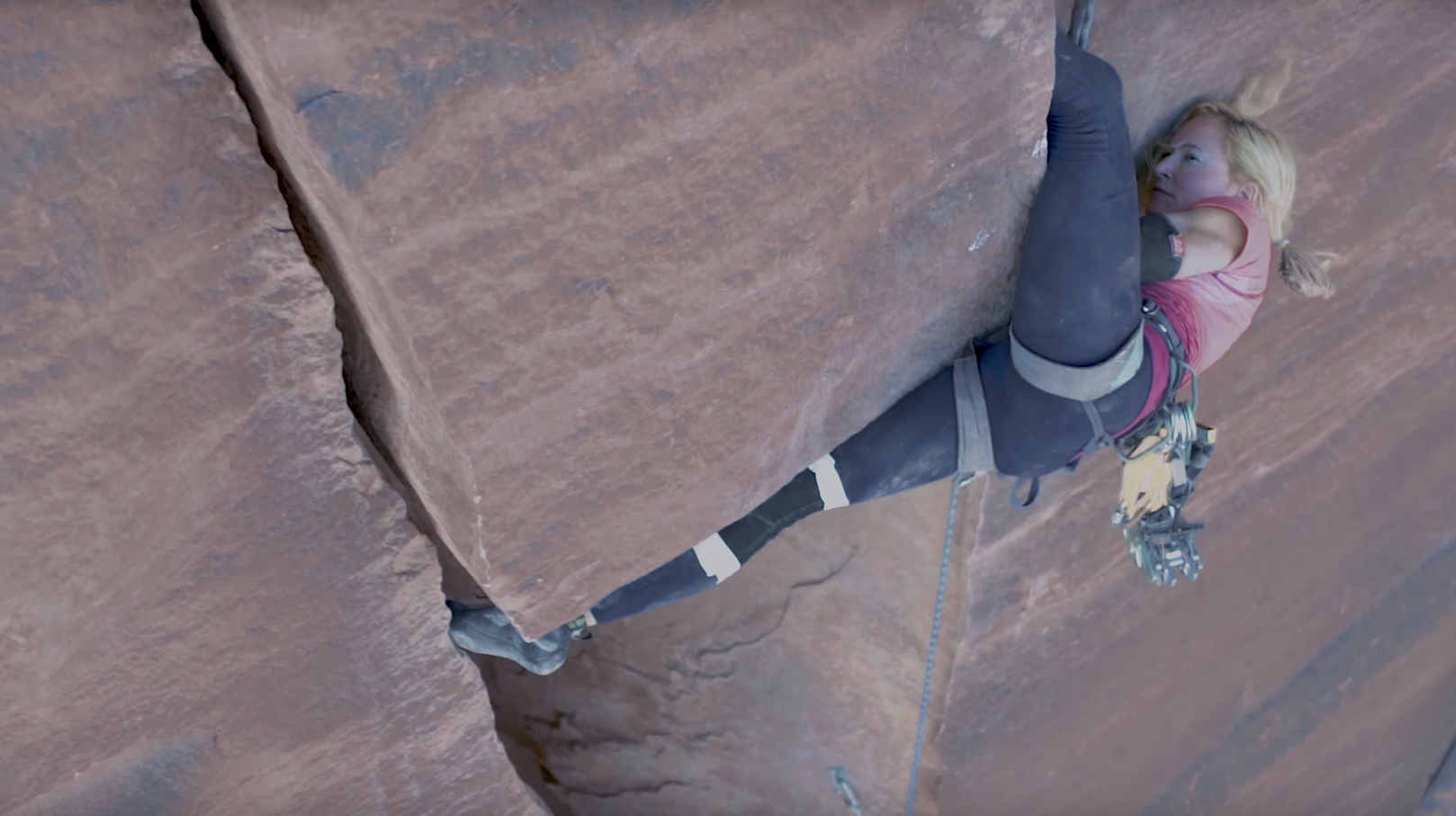 pamela pack climbing