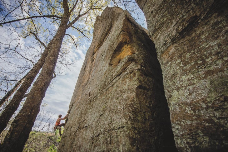 Unknown Red River Gorge Kentucky Rock Climbing Sport Miller Fork