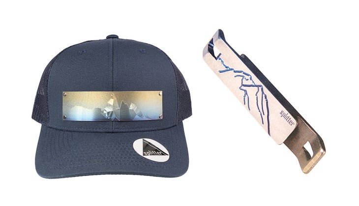 SplitterHP Splitter Designs Rock Climbing Peter Gilroy Hat Bottle Opener