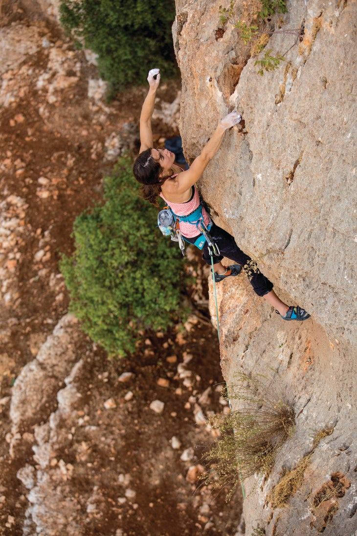 burr110416_180_gn Jessica Campbell Thor Motlagh Sami’s Cliff Ajloun Jordan Rock Climbing