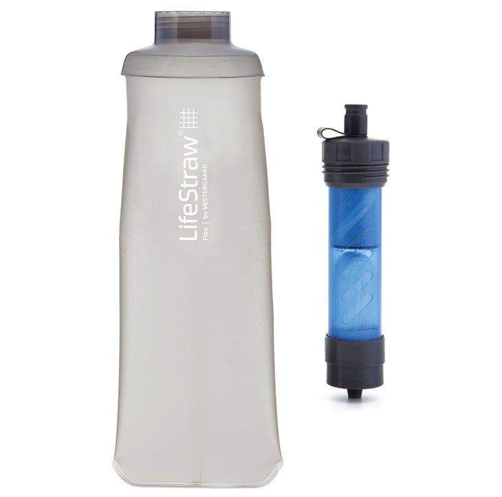 Flex Lifestraw Flex Water Filter Bottle Rock Climbing Outdoors