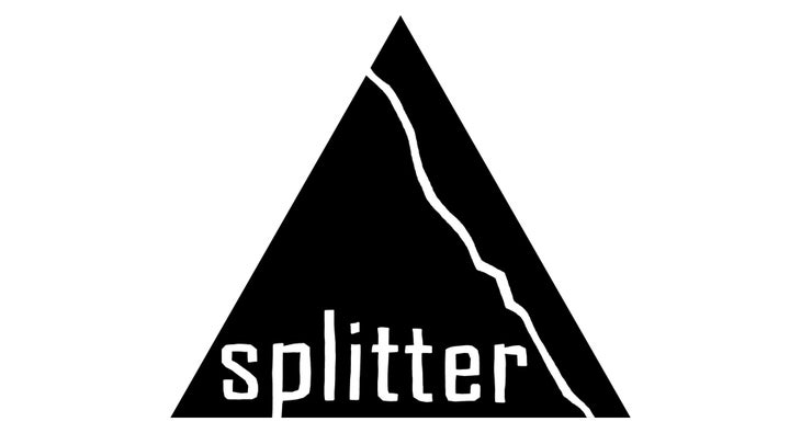 SplitterLogo Splitter designs logo peter gilroy rock climbing art