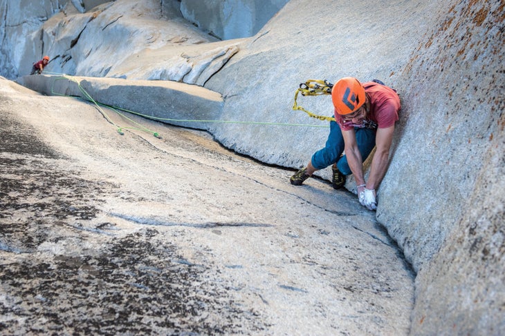 DTS-161103-0429 El Capitan Speed Record Jim Reynolds Brad Gobright Rock Climbing