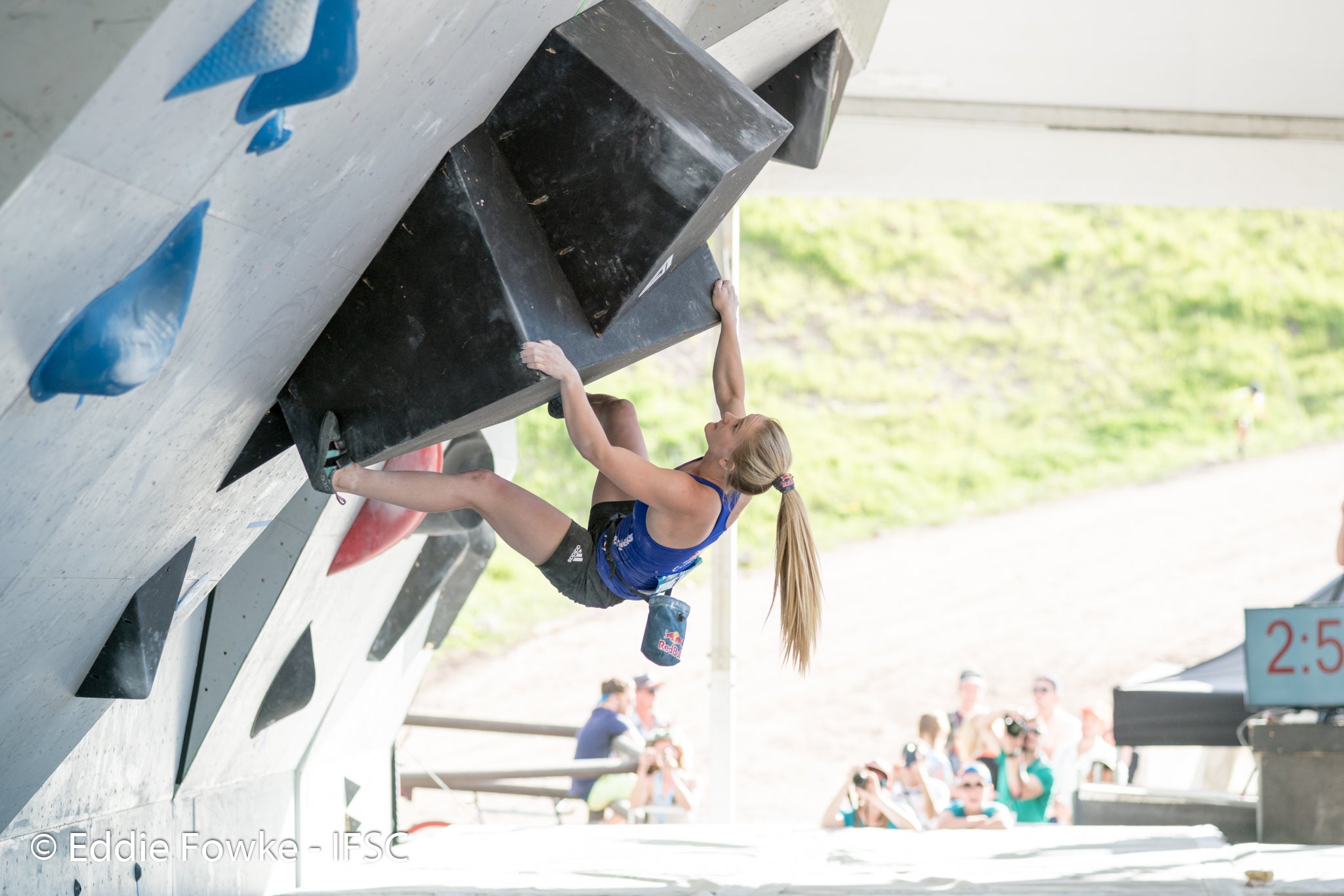 "Shauna Coxsey IFSC Bouldering World Cup Vail Rock Climbing"