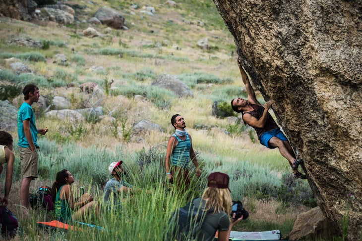 ICF_BoulderBash-8787@andy wickstrom International Climbers' Festival Lander Wyoming Bouldering Rock