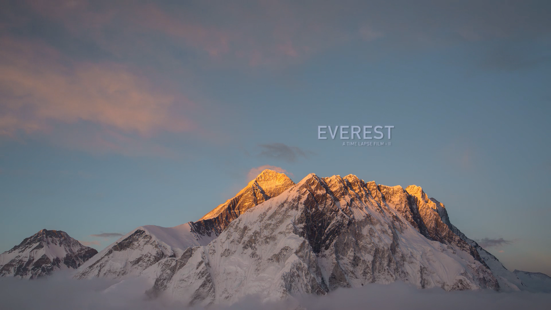 "Mt Everest Himalaya Art Time Lapse Photography"