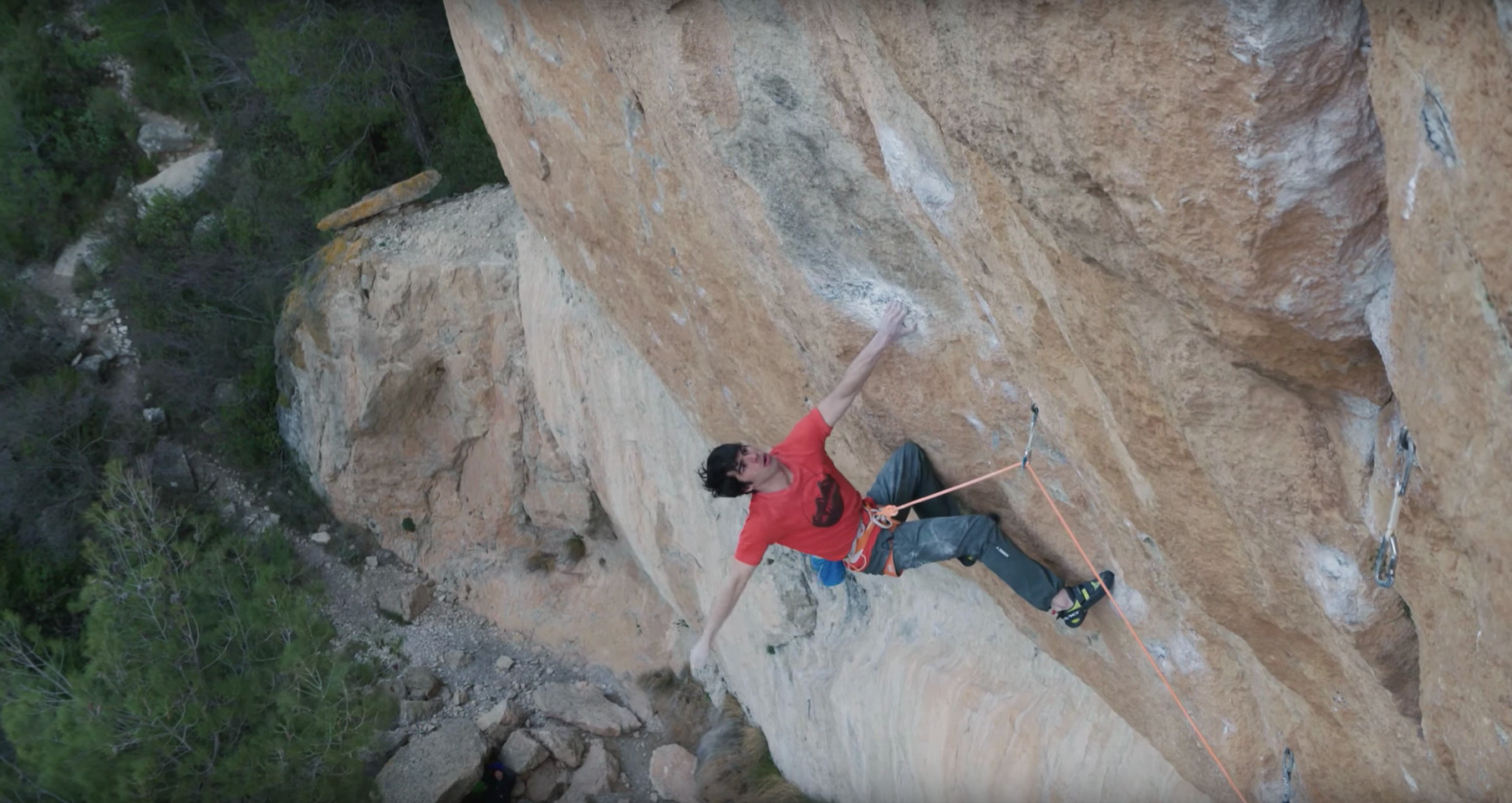 "Jon Cardwell La Rambla Siurana Sport Climbing Rock 5.15a"