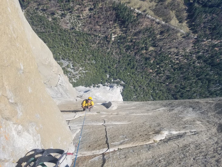 20180424_150627 Ephemeron El Capitan Aid Climbing Yosemite Big Wall Brandon Adams Kristoffer Wickstrom