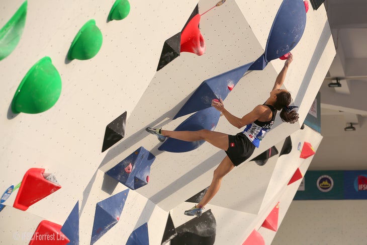 27057449187_f30f64d506_o IFSC Bouldering World Cup Chongqin Womens Finals Akiyo Noguchi