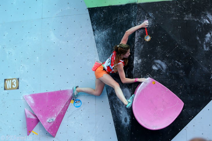 27204486037_93fc73cc6d_o IFSC Bouldering World Cup 2018 Tai'an China Russia Iuliia Panteleeva Climbing Semi-Finals