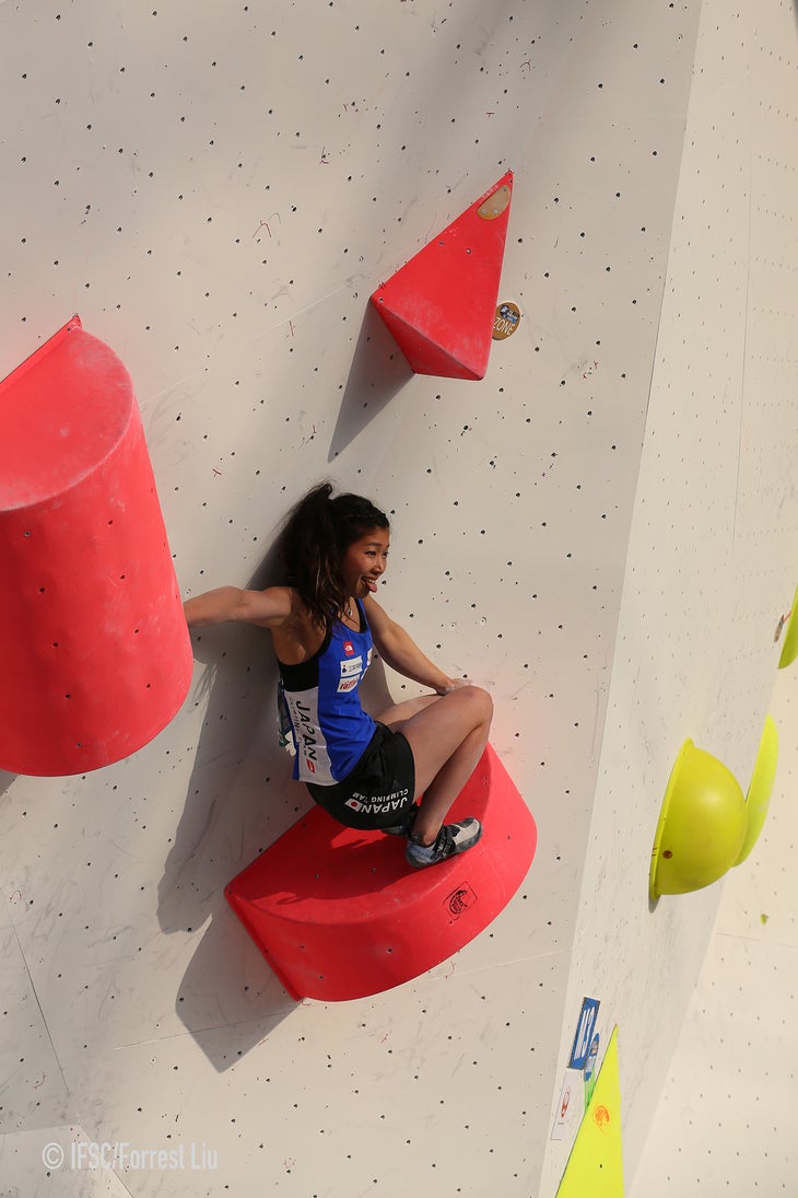 28076908738_61f3ba48e3_o IFSC Bouldering World Cup Chongqin Womens Finals Miho Nonaka