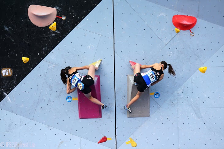 40250480740_5178b1999f_o IFSC Bouldering World Cup 2018 Climbing Competition Qualifiers Mirrored Japan