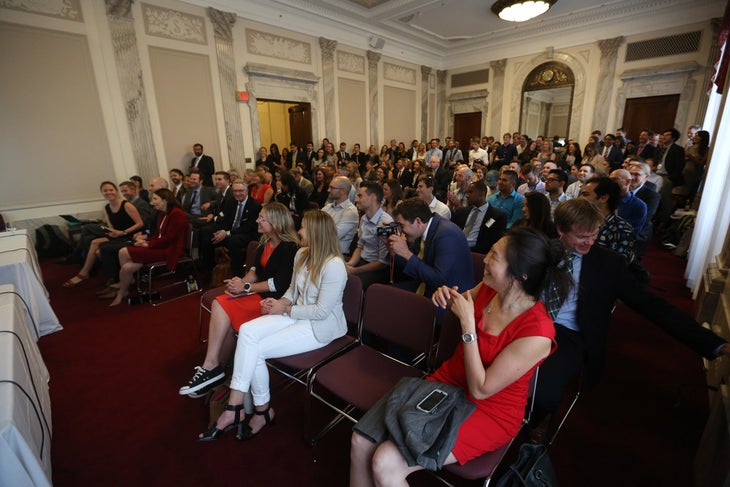 Climb-the-Hill-480 crowd Senate reception climb the hill public lands advocacy