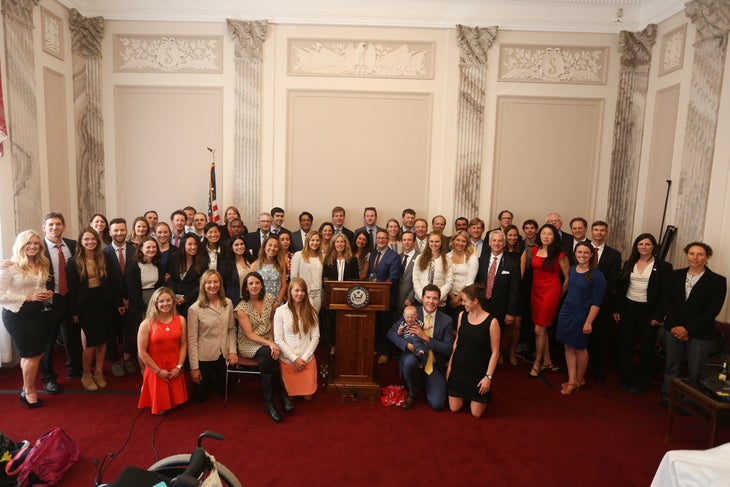 Climb-the-Hill-513 2018 Climb the Hill delegation senate public lands advocacy rock