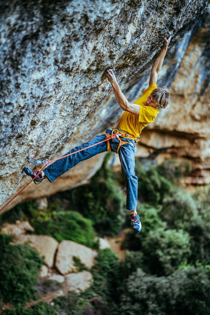 Cred Ken Etzel Alex Megos Perfecto Mundo Spain Sport Climbing 9b+ 5.15c rock