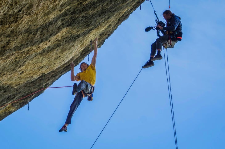 Cred Stefano Ghisolfi Alex Megos Perfecto Mundo Spain Sport Climbing rock Ken Etzl Photography