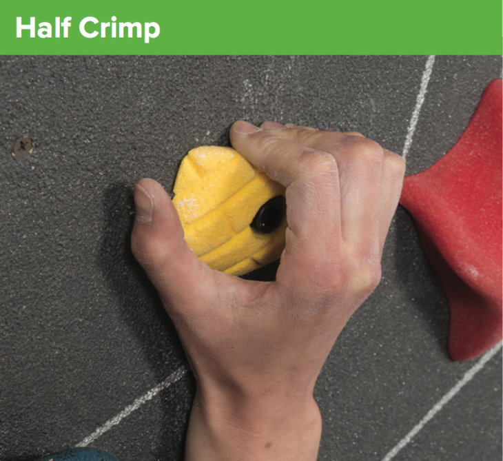Half Crimp Half Crimp Grip Rock Climbing Finger Injury Prevention Rehab