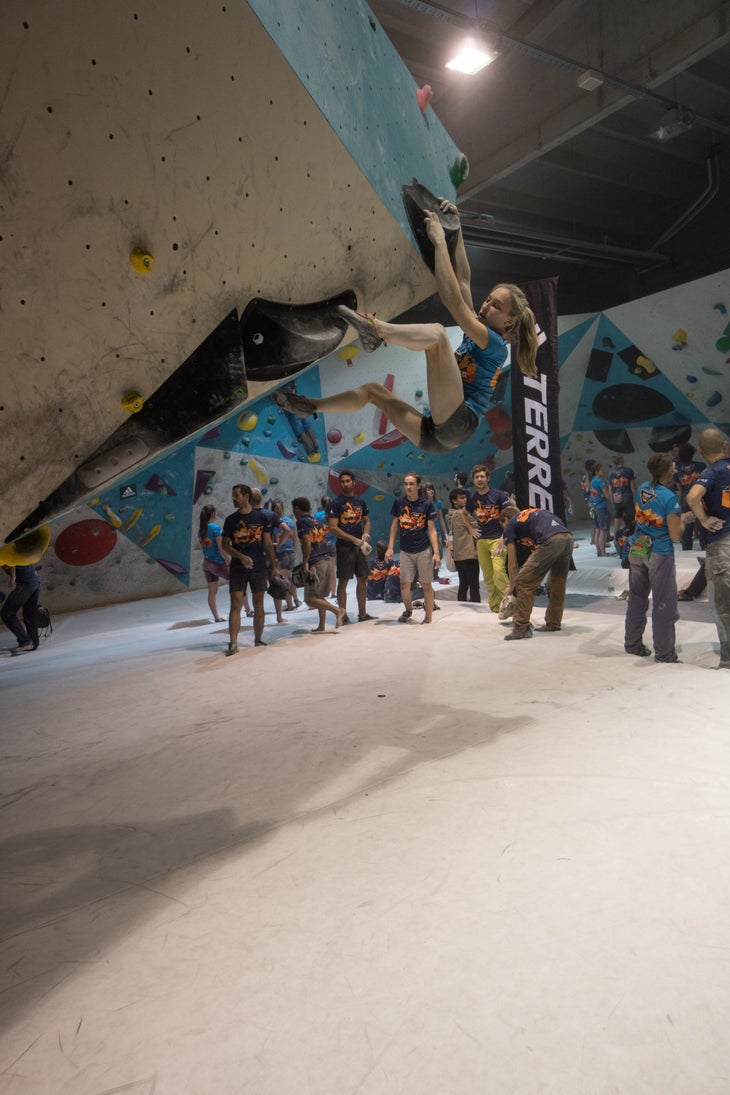 JanjaGorbet (1 of 1) Janja Garnbret Plus Climbing Slovenia Gym Indoors Bouldering rock