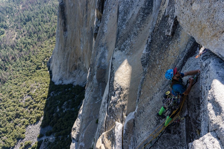 DSC01458 Dave Allfrey Zodiac El Capitan Solo Rock Climbing Speed Record